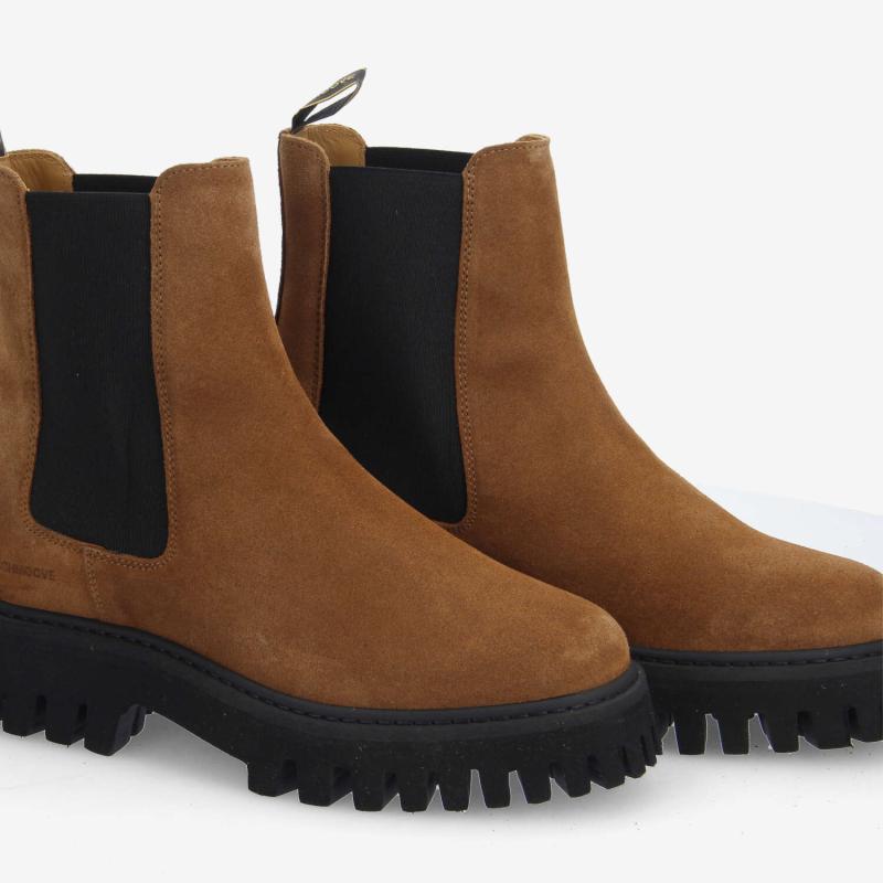 ROTTERDAM CHELSEA W - SUEDE - WHISKY